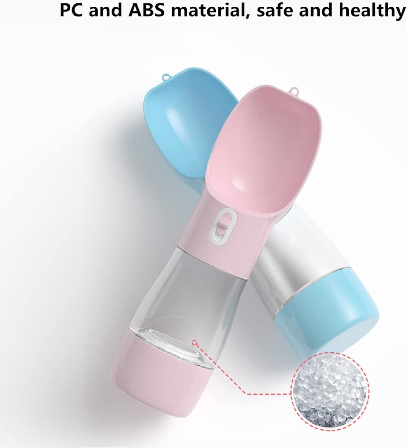 No More Thirsty Tails! Dog Water Bottle with Bowl & Treats