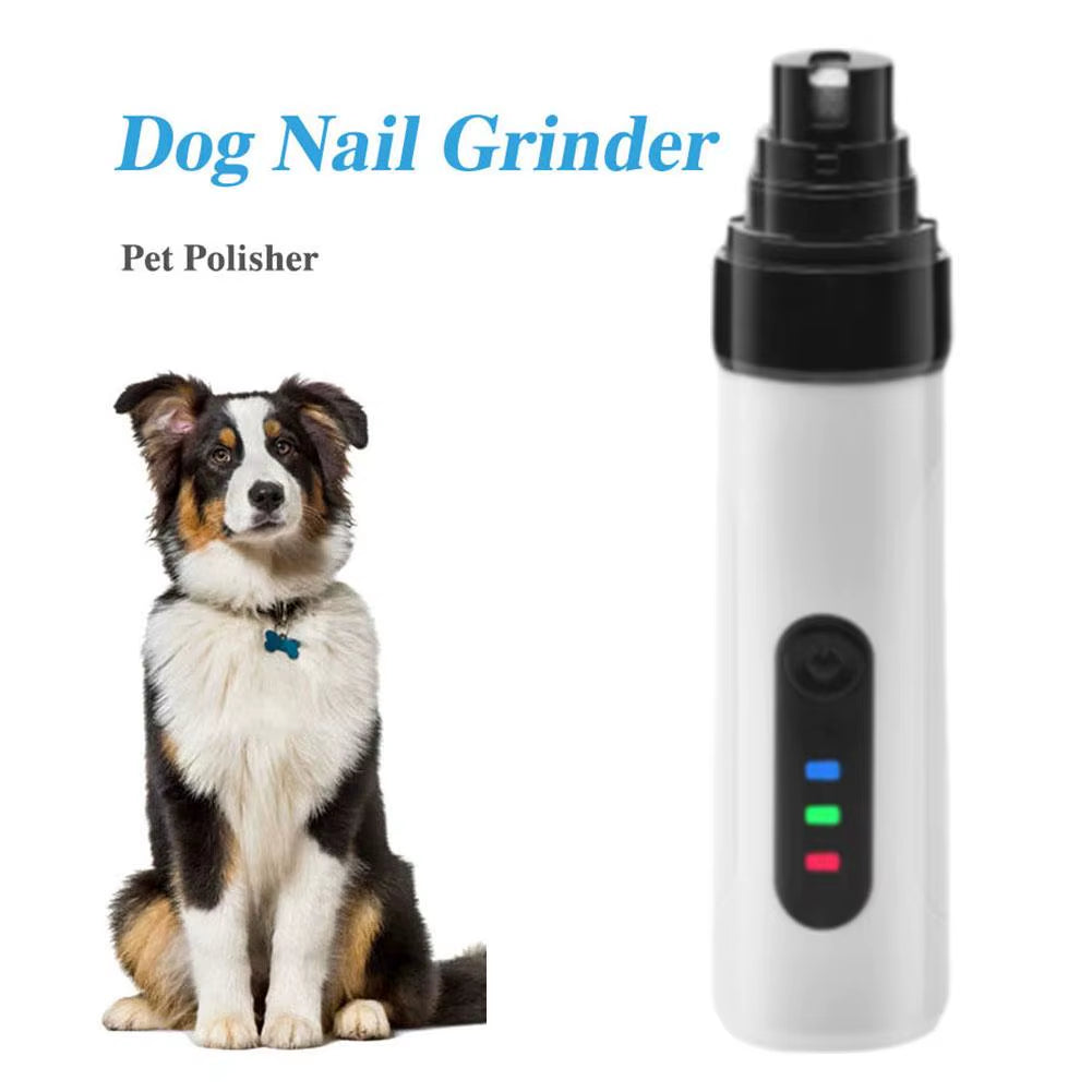 Heusom Silent Groom Pro Nail Grinder Heusom Dog Nail Trimmer USB Charging Pet Nail Grinder Super Quiet Pet Nail Clippers